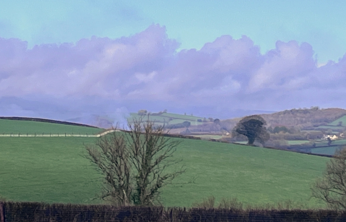 Dartmoor veiled in mist