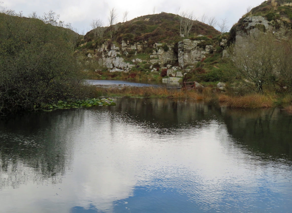 Haytor Quarry pool 2