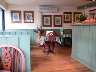 Inside the Willow Café